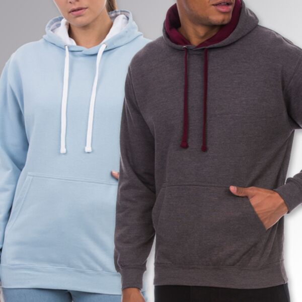 Affiliate - JH003 Varsity Hoodie with initials Thumbnail