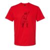 Softstyle™ midweight adult t-shirt Thumbnail