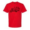 Softstyle™ midweight adult t-shirt Thumbnail