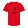 Softstyle™ midweight adult t-shirt Thumbnail